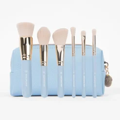 BH Travel Series: Escapade 6 Piece Mini Face & Eye Brush Set With Bag