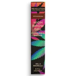 High Brow Gel with Cannabis Sativa Medium Brown
