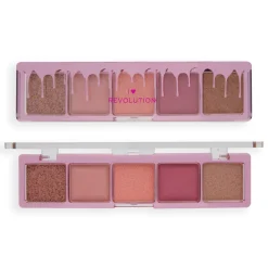 I Heart Revolution Mini Chocolate Eyeshadow Palette Raspberry Fool