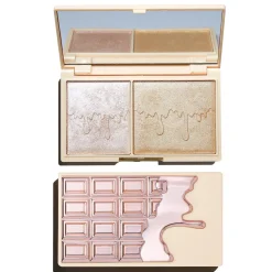 I Heart Revolution Rose Gold Glow Mini Chocolate Highlighter Palette