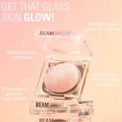 Makeup Revolution Beam Bright Highlighter Pink Seduction