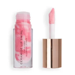 Makeup Revolution Ceramide Swirl Lip Gloss Sweet Soft Pink