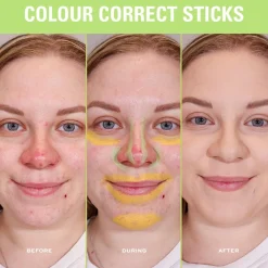 Makeup Revolution Colour Correcting Stick Yellow & Green