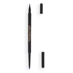 Makeup Revolution Felt & Kohl Eyeliner Blue