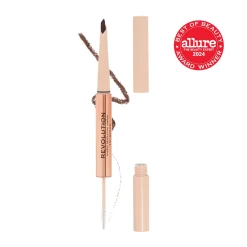 Makeup Revolution Fluffy Brow Filter Duo Ash Brown