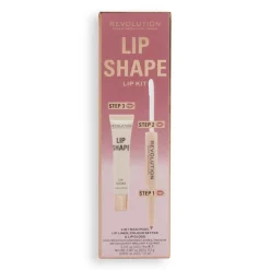 Makeup Revolution Lip Shape Kit Rose Pink