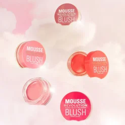 Makeup Revolution Mousse Blusher Blossom Rose Pink