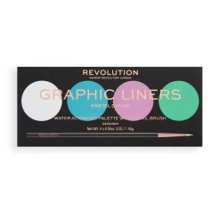 Makeup Revolution Water Activated Graphic Liner Palettes Pastel Dream