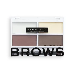 Relove by Revolution Colour Cult Brow Palette Dark
