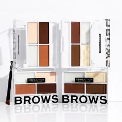 Relove by Revolution Colour Cult Brow Palette Dark