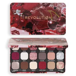 Revolution Forever Flawless Eyeshadow Palette Cherry Rebel Red