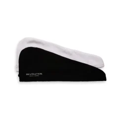 Revolution Haircare Microfibre Hair Wrap Black & White