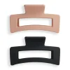 Revolution Haircare Rectangle Matte Hair Clip 2 Pack