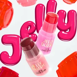 Revolution Jelly Blush Stick Lip and Cheek Stain Peach Orange