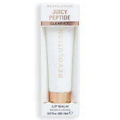 Revolution Juicy Peptide Lip Balm Clear Ice