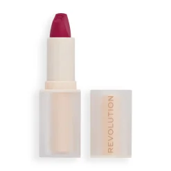 Revolution Lip Allure Soft Satin Lipstick Material Girl Wine