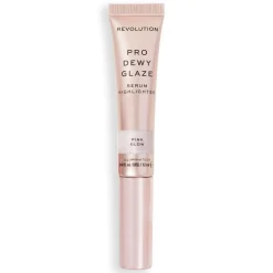 Revolution Pro Dewy Glaze Serum Highlighter Pink Glow