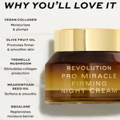 Revolution Pro Miracle Vegan Collagen Firming Night Cream