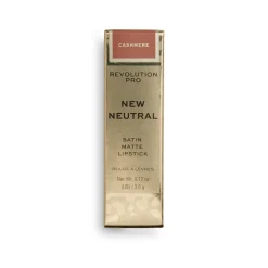 Revolution Pro New Neutral Satin Matte Lipstick Cashmere