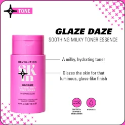 Revolution Skin Glaze Daze Ceramide Soothing Milky Toner 150ml