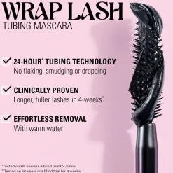 Revolution Wrap Lash Tubing Mascara Black